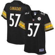 Add Kameron Canaday Pittsburgh Steelers NFL Pro Line Women's Player Jersey - Black To Your NFL Collection