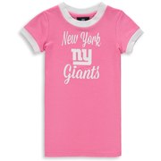 Add New York Giants Infant Yardline Ringer Tee Dress – Pink To Your NFL Collection