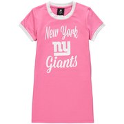 Add New York Giants Girls Toddler Yardline Ringer Dress – Pink To Your NFL Collection