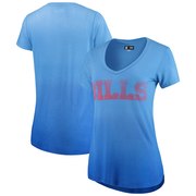 Add Buffalo Bills 5th & Ocean by New Era Women's Dip Dye V-Neck T-Shirt – Royal To Your NFL Collection