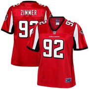 Add Justin Zimmer Atlanta Falcons NFL Pro Line Women's Player Jersey – Red To Your NFL Collection