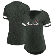 Add Arizona Cardinals Majestic Women's Plus Size Through Thick or Thin V-Notch T-Shirt – Charcoal To Your NFL Collection