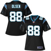 Add Pro Line Women's Carolina Panthers Greg Olsen Team Color Jersey To Your NFL Collection