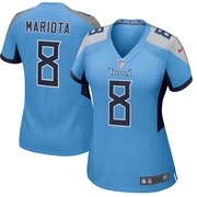 Add Marcus Mariota Tennessee Titans Nike Women's New 2018 Game Jersey – Light Blue To Your NFL Collection