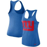 Add New York Giants Nike Women's Performance Tank Top – Heathered Royal To Your NFL Collection