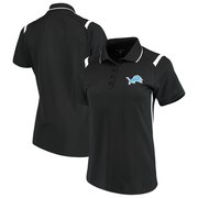 Add Detroit Lions Antigua Women's Merit Polo – Black/White To Your NFL Collection