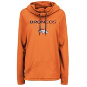 Add Denver Broncos Majestic Women's Speed Fly Pullover Hoodie - Orange To Your NFL Collection