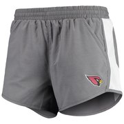 Add Arizona Cardinals Under Armour Women's Combine Authentic Fly By Shorts - Charcoal To Your NFL Collection