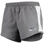 Add Seattle Seahawks Under Armour Women's Combine Authentic Fly By Shorts - Charcoal To Your NFL Collection