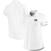 Add New York Giants Vineyard Vines Women's Pique Sport Performance Polo - White To Your NFL Collection