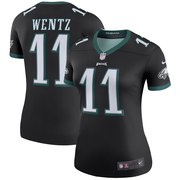 Add Carson Wentz Philadelphia Eagles Nike Women's Color Rush Legend Jersey - Black To Your NFL Collection