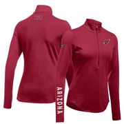Arizona Cardinals Under Armour Women's Combine Authentic Favorites Half-Zip Jacket – Cardinal