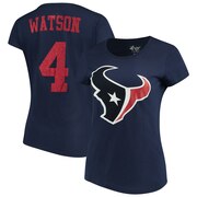 Add Deshaun Watson Houston Texans G-III 4Her by Carl Banks Women's Glitter Endzone Player Name & Number T-Shirt – Navy To Your NFL Collection