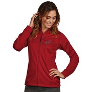 Add Arizona Cardinals Women's Antigua Full-Zip Golf Jacket - Red To Your NFL Collection