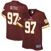 Add Tim Settle Washington Redskins NFL Pro Line Women's Team Color Player Jersey – Burgundy To Your NFL Collection