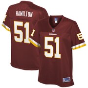 Add Shaun Dion Hamilton Washington Redskins NFL Pro Line Women's Team Color Player Jersey – Burgundy To Your NFL Collection