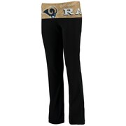 Add Los Angeles Rams Concepts Sport Women's Cameo Knit Pant- Black To Your NFL Collection