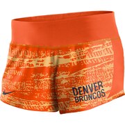 Add Denver Broncos Nike Women's Crew Shorts - Orange To Your NFL Collection