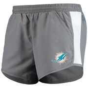 Add Miami Dolphins Under Armour Women's Combine Authentic Fly By Shorts - Charcoal To Your NFL Collection