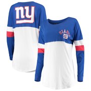 Add New York Giants New Era Women's Varsity Athletic Long Sleeve T-Shirt – Royal To Your NFL Collection