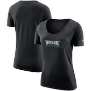 Order Philadelphia Eagles Nike Women's Sideline Team T-Shirt – Black at low prices.