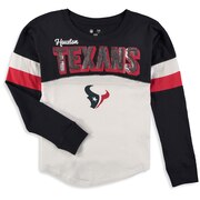 Add Houston Texans New Era Girls Youth Baby Jersey Long Sleeve T-Shirt – White/Navy To Your NFL Collection