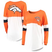 Add Denver Broncos New Era Women's Varsity Athletic Long Sleeve T-Shirt – Orange To Your NFL Collection