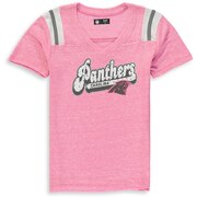 Add Carolina Panthers New Era Girls Youth Star of the Game Tri-Blend T-Shirt – Pink To Your NFL Collection
