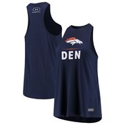 Add Denver Broncos Under Armour Women's Combine Authentic Lockup Favorites Tri-Blend Tank Top - Navy To Your NFL Collection