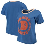 Add Denver Broncos Junk Food Women's Kick Off Tri-Blend T-Shirt – Royal To Your NFL Collection