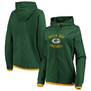 Add Green Bay Packers Majestic Women's Plus Size Hyper Fandom Full-Zip Hoodie – Green/Gold To Your NFL Collection