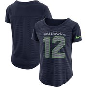 Add Seattle Seahawks Nike Women's Modern Fan T-Shirt – College Navy To Your NFL Collection