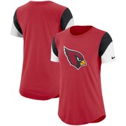 Add Arizona Cardinals Nike Women's Tri-Blend Team Fan T-Shirt – Cardinal/Black To Your NFL Collection