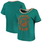 Add Miami Dolphins Junk Food Women's Kick Off Tri-Blend T-Shirt – Aqua To Your NFL Collection