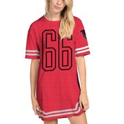 Add Atlanta Falcons Junk Food Women's Varsity Stripe Tri-Blend Dress – Heathered Red To Your NFL Collection