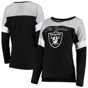 Add Oakland Raiders Juniors Team Blocker Color Block T-Shirt – Black To Your NFL Collection