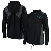 Add Carolina Panthers Under Armour Women's Combine Authentic Threadborne Lightweight Hoodie – Black To Your NFL Collection