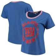 Add New York Giants Junk Food Women's Kick Off Tri-Blend T-Shirt – Royal To Your NFL Collection