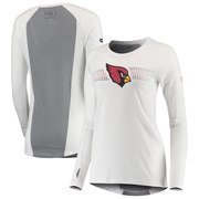 Add Arizona Cardinals Under Armour Women's Combine Authentic Dot Stripe Long Sleeve Favorites T-Shirt - White To Your NFL Collection