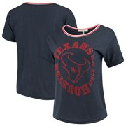 Add Houston Texans Junk Food Women's Kick Off Tri-Blend T-Shirt – Navy To Your NFL Collection