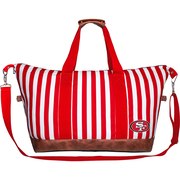 Add San Francisco 49ers Women's Striped Weekender Bag To Your NFL Collection