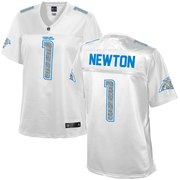 Add Cam Newton Carolina Panthers NFL Pro Line Women's White Out Fashion Jersey - White To Your NFL Collection