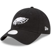 Add Philadelphia Eagles New Era Women's Team Core Classic 9TWENTY Adjustable Hat – Black To Your NFL Collection