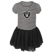 Add Oakland Raiders Girls Infant Celebration Tutu Sequins Dress - Black To Your NFL Collection