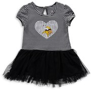 Add Minnesota Vikings Girls Infant Celebration Scoop Neck Tutu Dress – Black/White To Your NFL Collection