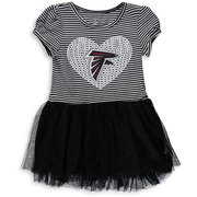 Add Atlanta Falcons Girls Preschool Celebration Scoop Neck Tutu Dress – Black/White To Your NFL Collection