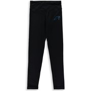 Add Carolina Panthers Girls Youth Classic Play Leggings - Black To Your NFL Collection