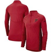 Atlanta Falcons Nike Women's Core Half-Zip Pullover Jacket - Red