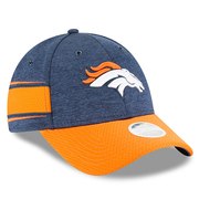 Add Denver Broncos New Era Women's 2018 NFL Sideline Home 9FORTY Adjustable Hat – Navy/Orange To Your NFL Collection