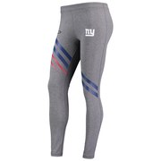 Add New York Giants Under Armour Women's Combine Authentic Stripe Favorites Leggings - Heathered Charcoal To Your NFL Collection